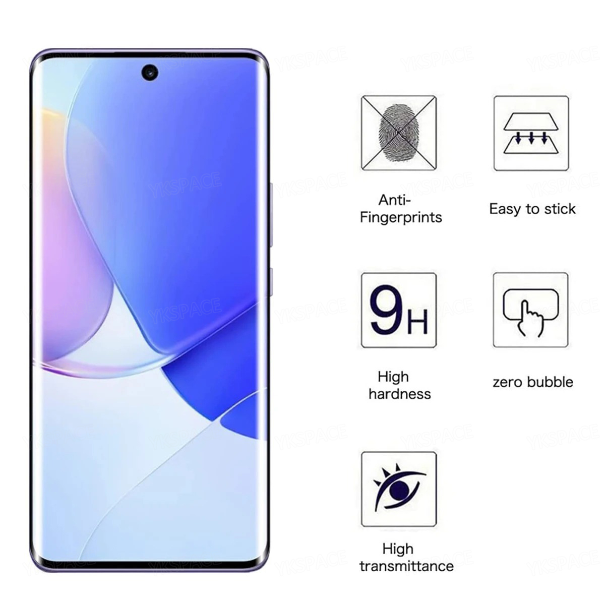 2Pcs 3D Curved Edge 9H HD Clea - Curved Edge Screen ulasan dan harga