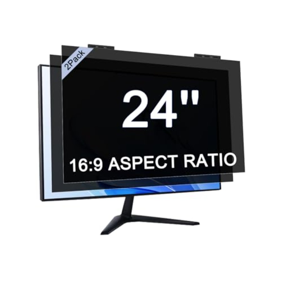 [2-Pack] 24 Inch Privacy Scree - Privacy Filter 2Pack ulasan dan harga