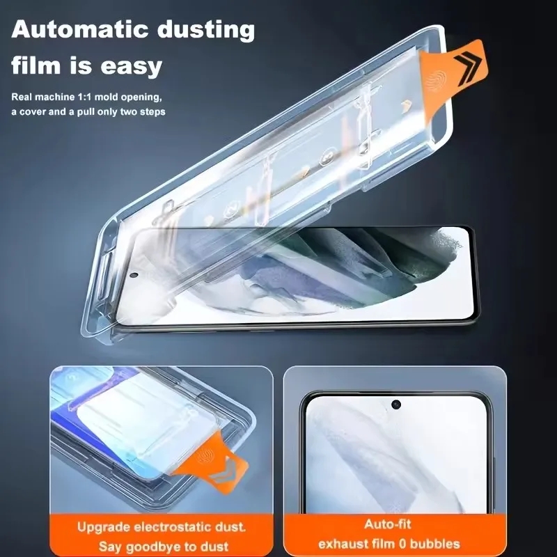 Dust Free Install Tempered Gla - Screen Alignment Tool ulasan dan harga