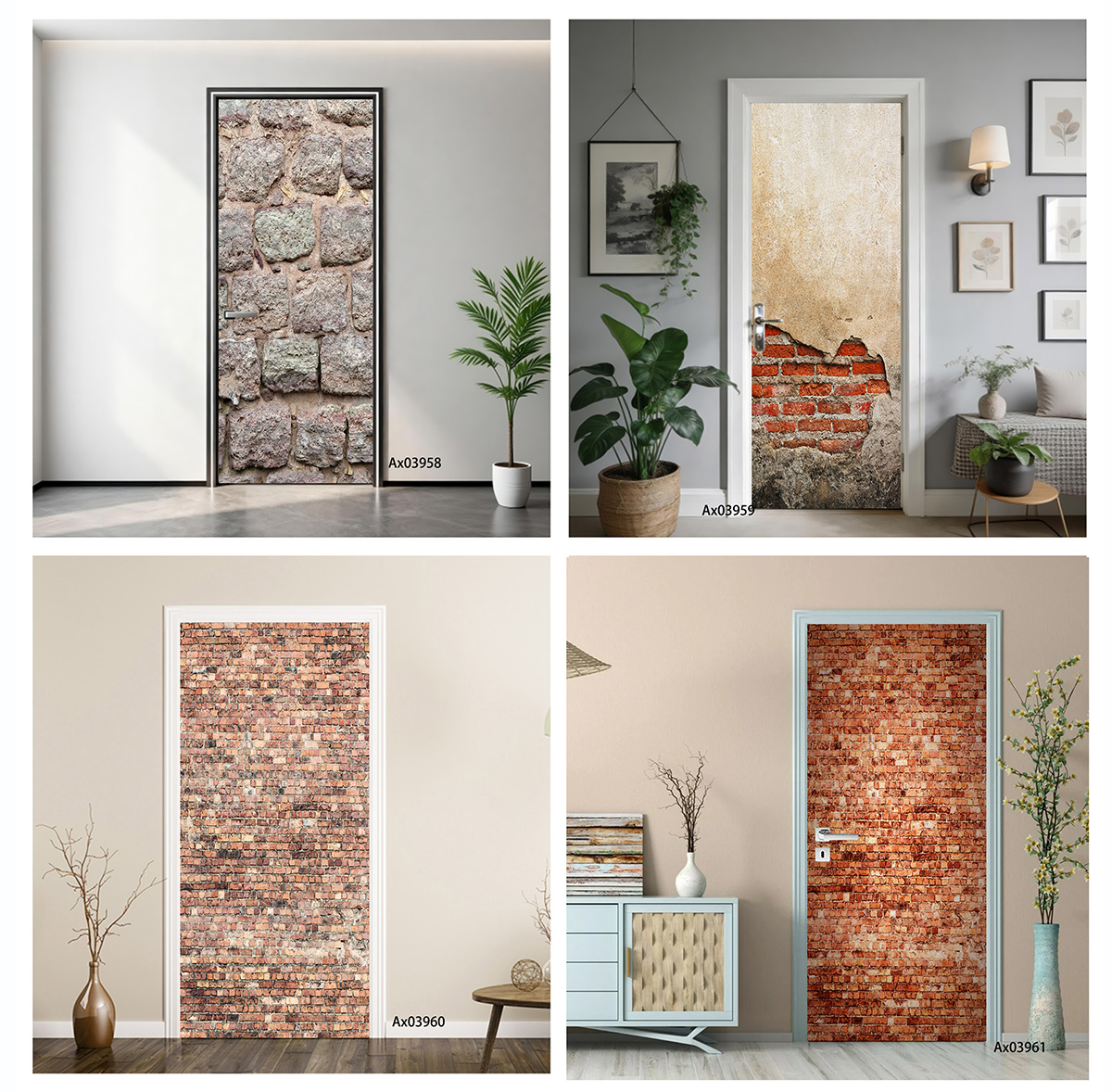 Vintage Industrial Broken Bric - Full Cover Adhesive ulasan dan harga