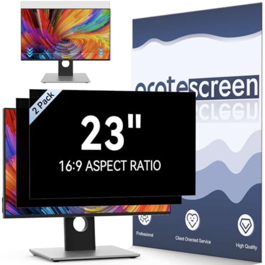 [2-Pack] 23 Inch Computer Priv - Privacy Filter 2Pack ulasan dan harga