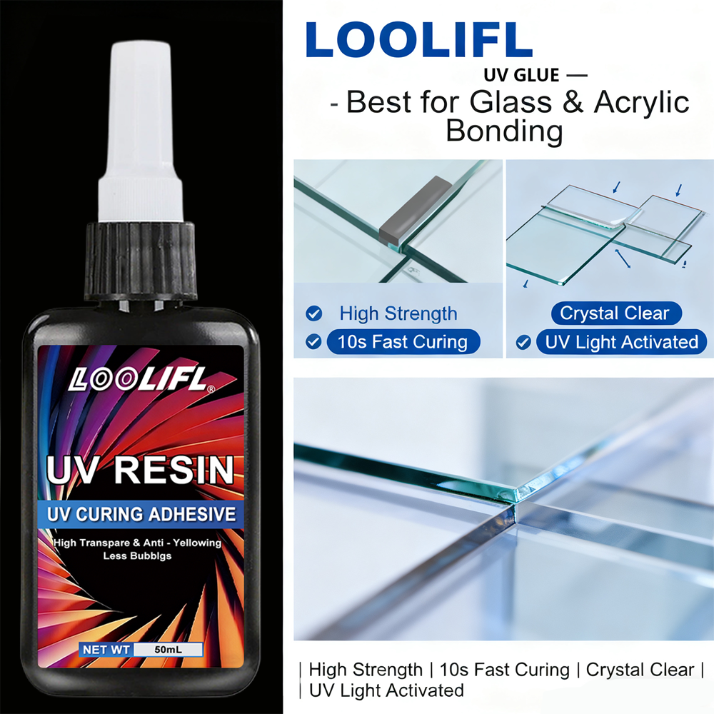 LOOLIFL UV Resin Kit With Mini - Liquid Uv Glue Kit ulasan dan harga