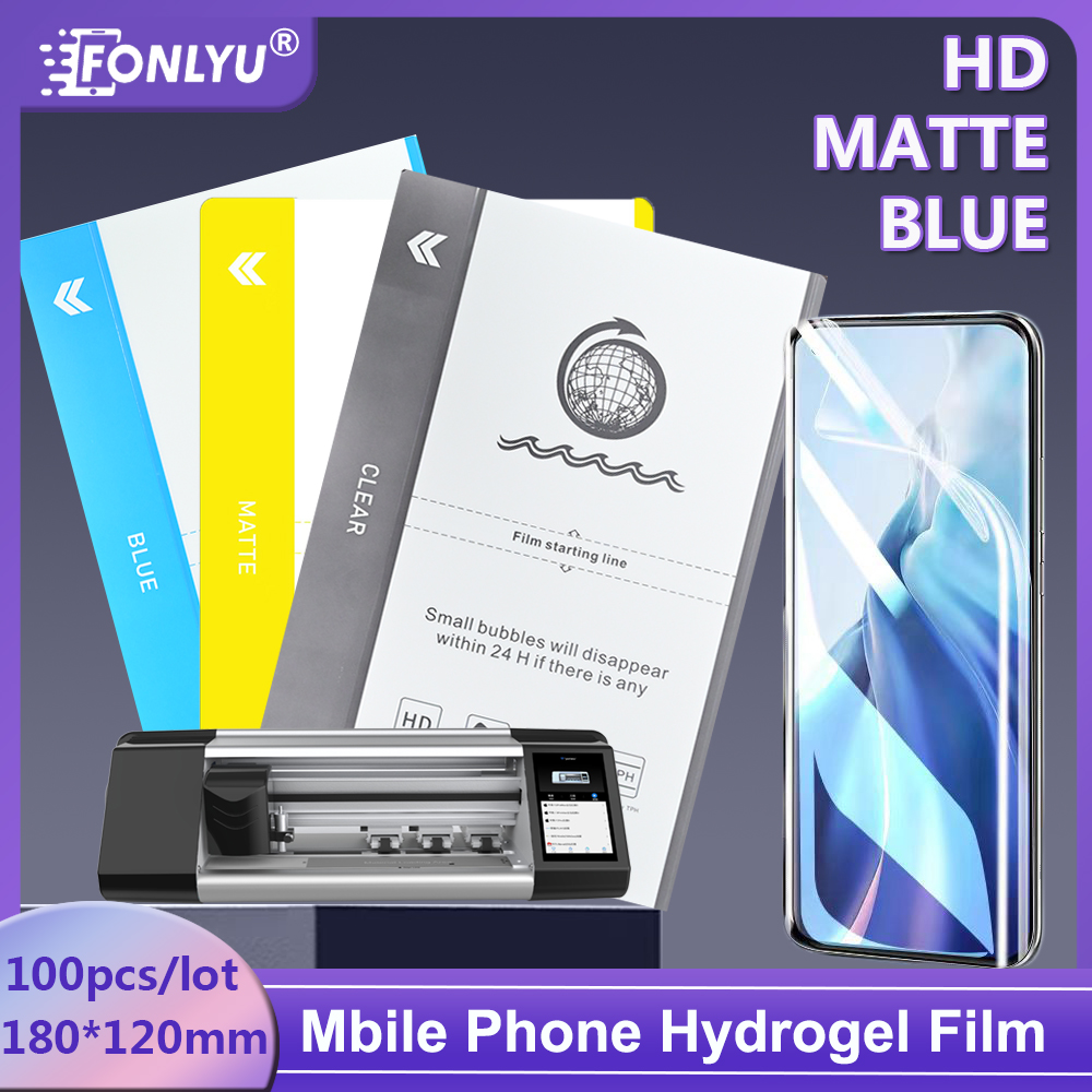 FONLYU 100pcs Universal TPU HD - Flexible Tpu Film ulasan dan harga