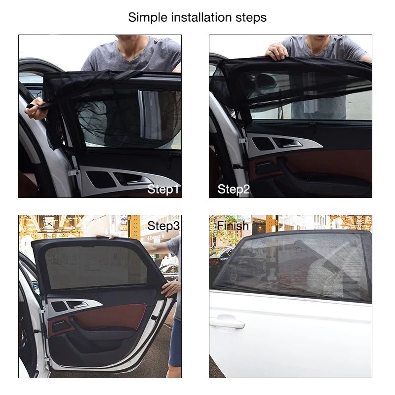 Car Sunshade Anti-mosquito Ins - Glass Protector Auto ulasan dan harga