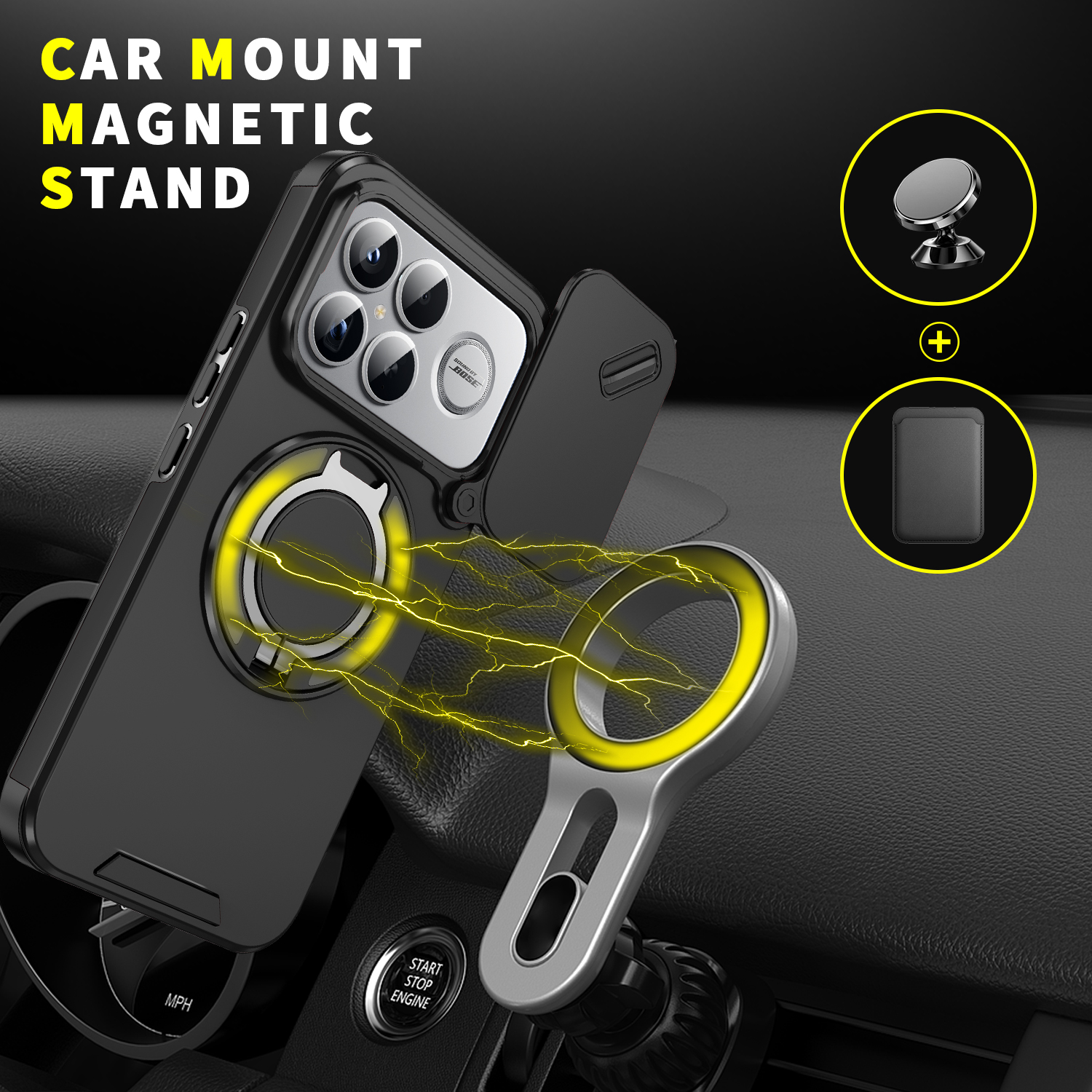 Magnetic Wireless Charging Rin - Camera Lens Protector ulasan dan harga