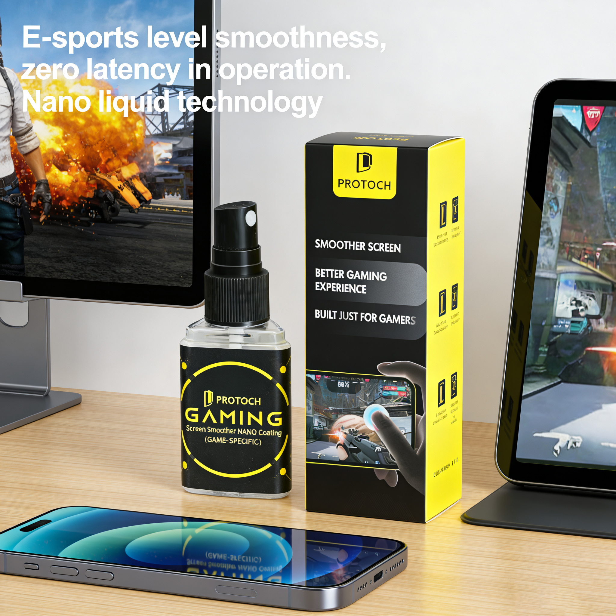 Hi-Tech NANO Liquid Glass Scre - Oleophobic Coating Spray ulasan dan harga