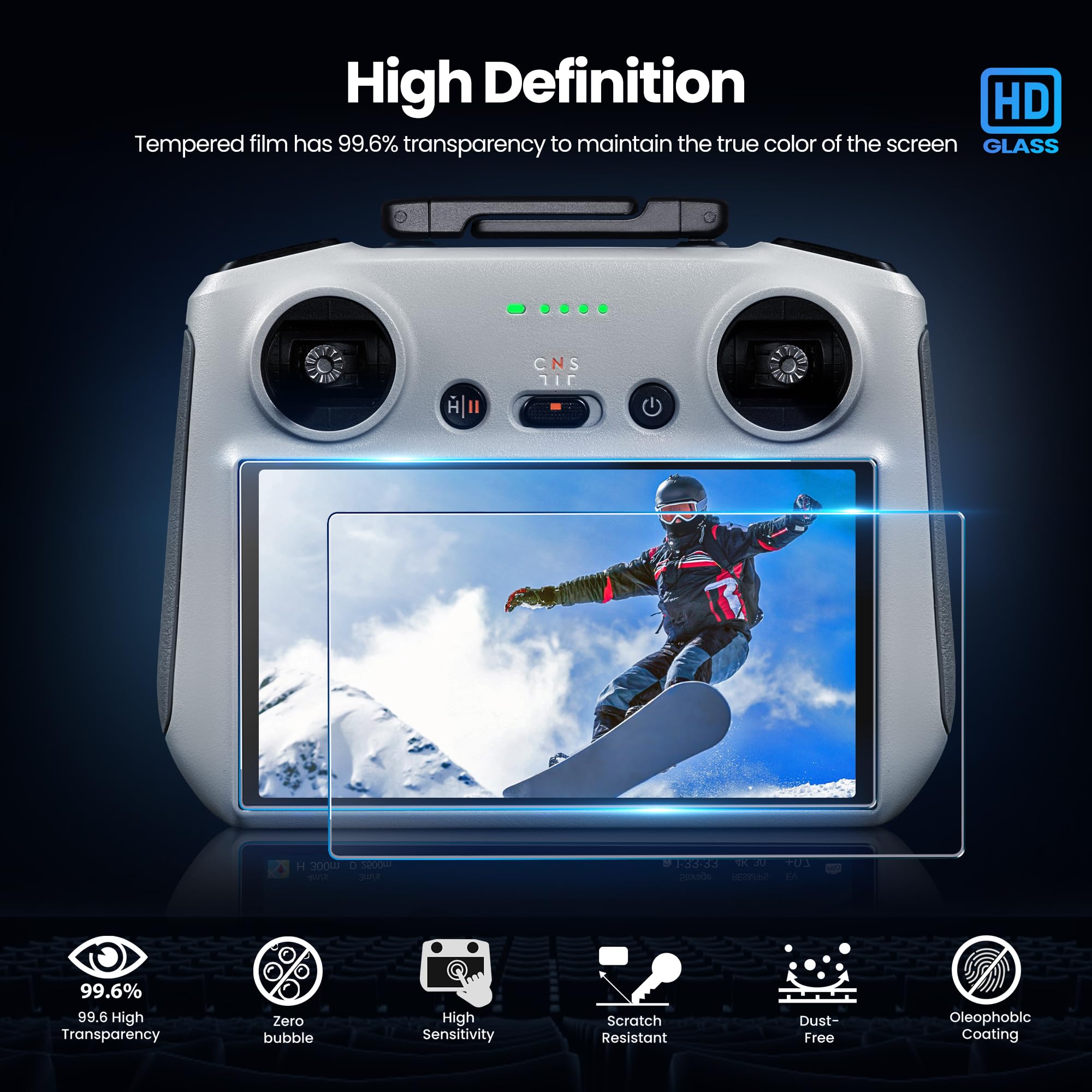 HD Tempered Glass Screen Prote - Glass Protector Auto ulasan dan harga