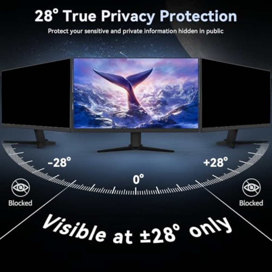 [2 Pack] 27 Inch Computer Priv - Privacy Filter 2Pack ulasan dan harga