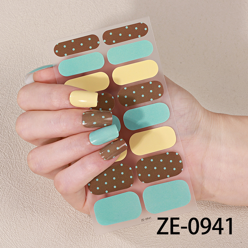 16Tips Full Cover Nail Sticker - Full Cover Adhesive ulasan dan harga