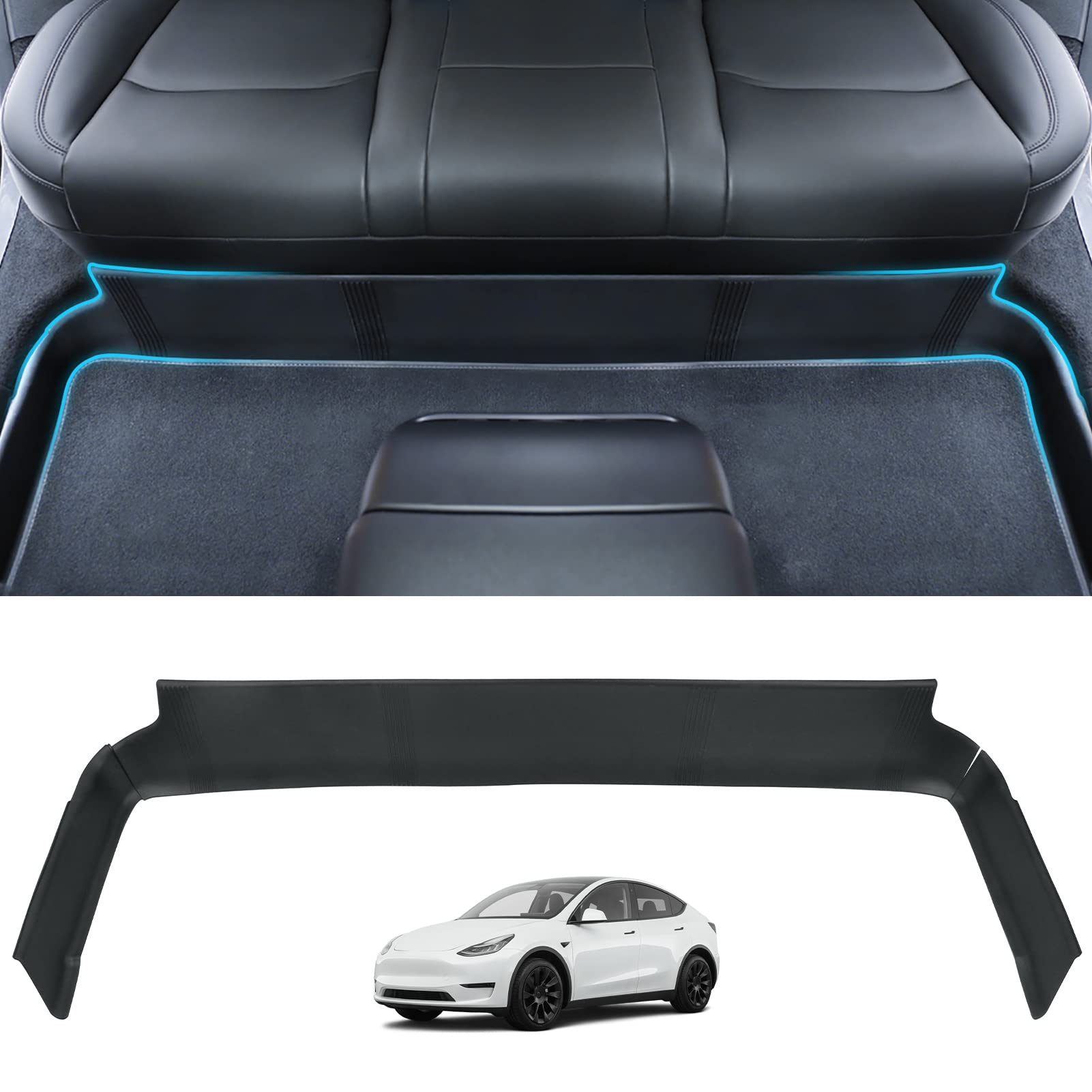 Rear Seat Underside Kick Prote - Full Cover Adhesive ulasan dan harga