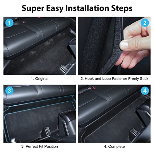 Rear Seat Underside Kick Prote - Full Cover Adhesive ulasan dan harga