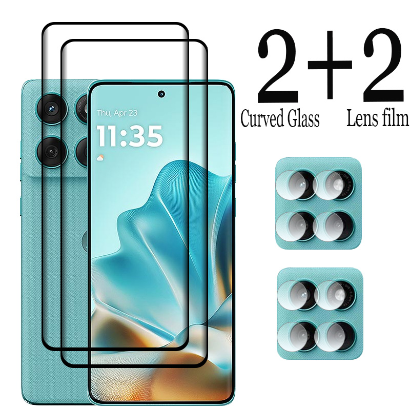 2+2/For Motorola Moto Edge 60P - Curved Edge Screen ulasan dan harga